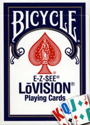 Bicycle E-Z-See Lovision Playing Cards