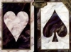 Congress Black & White Marble Playing Cards