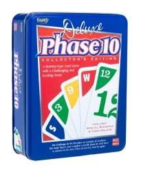 Phase 10 Deluxe Card Game in Tin