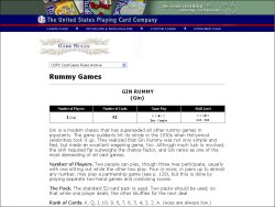 US Playing Cards: Rummy Games
